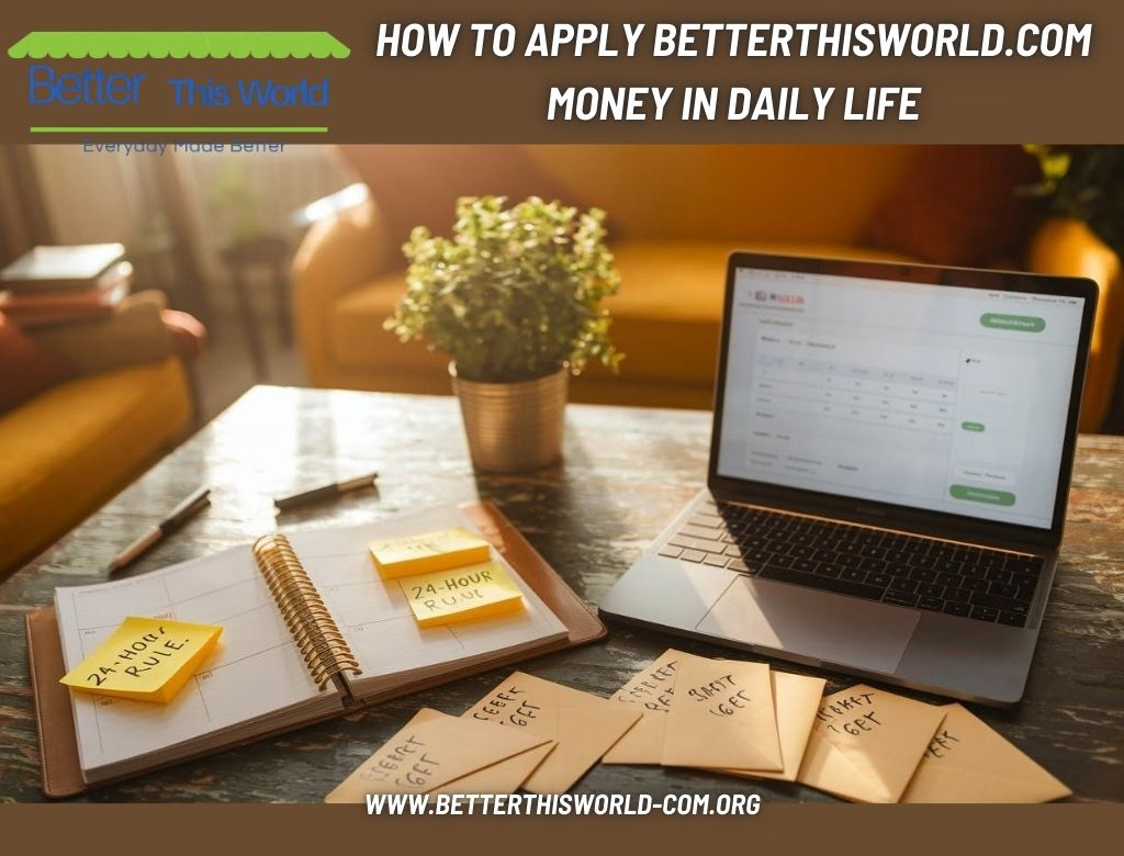 How to Apply BetterThisWorld.com Money in Daily Life