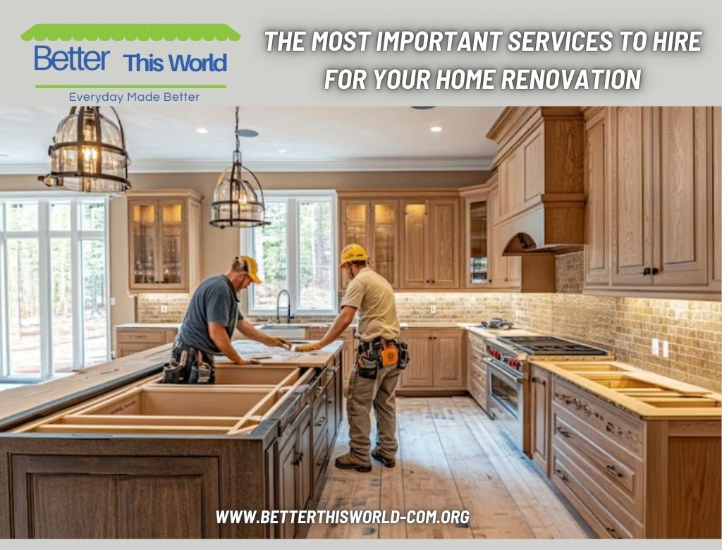 The Most Important Services to Hire for Your Home Renovation
