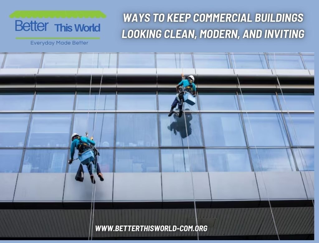 Ways to Keep Commercial Buildings Looking Clean, Modern, and Inviting