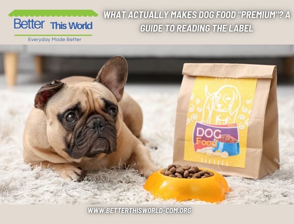 What Actually Makes Dog Food "Premium"? A Guide to Reading the Label