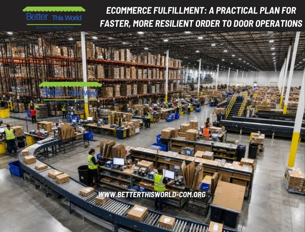 Ecommerce Fulfillment A Practical Plan for Faster, More Resilient Order to Door Operations