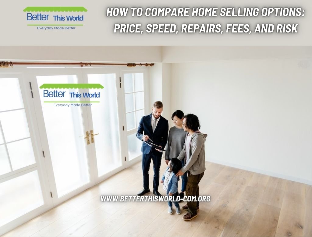How to Compare Home Selling Options Price, Speed, Repairs, Fees, and Risk