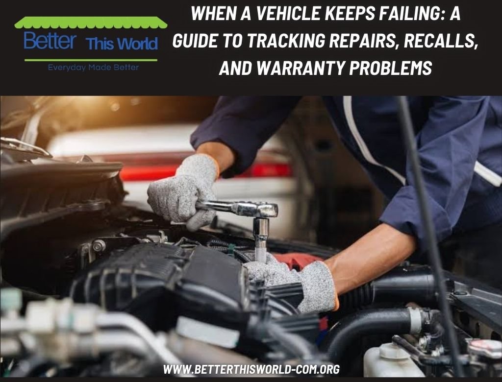 When a Vehicle Keeps Failing A Guide to Tracking Repairs, Recalls, and Warranty Problems