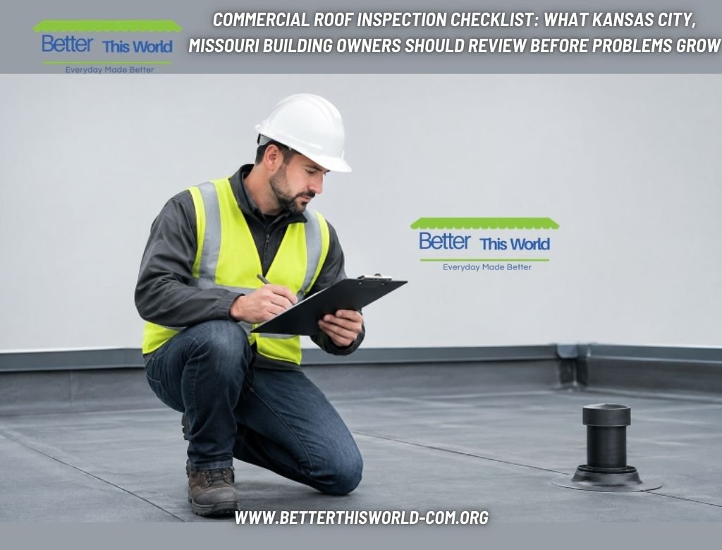 Commercial Roof Inspection Checklist: What Kansas City, Missouri Building Owners Should Review Before Problems Grow