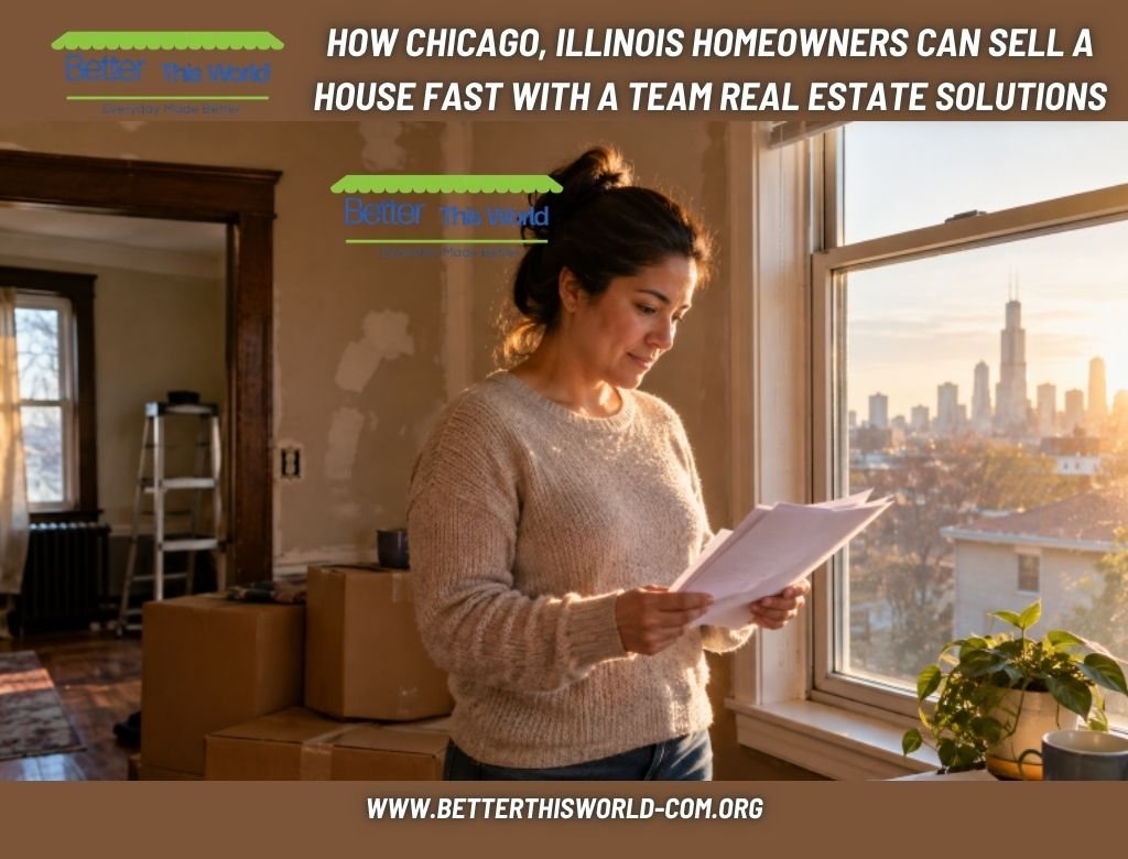 How Chicago, Illinois Homeowners Can Sell a House Fast With A Team Real Estate Solutions