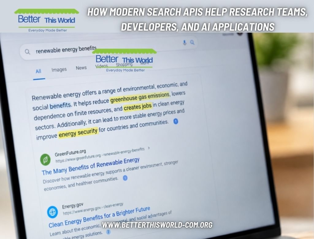 How Modern Search APIs Help Research Teams, Developers, and AI Applications