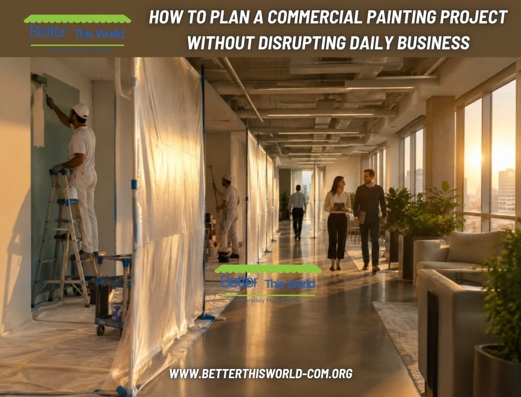How to Plan a Commercial Painting Project Without Disrupting Daily Business
