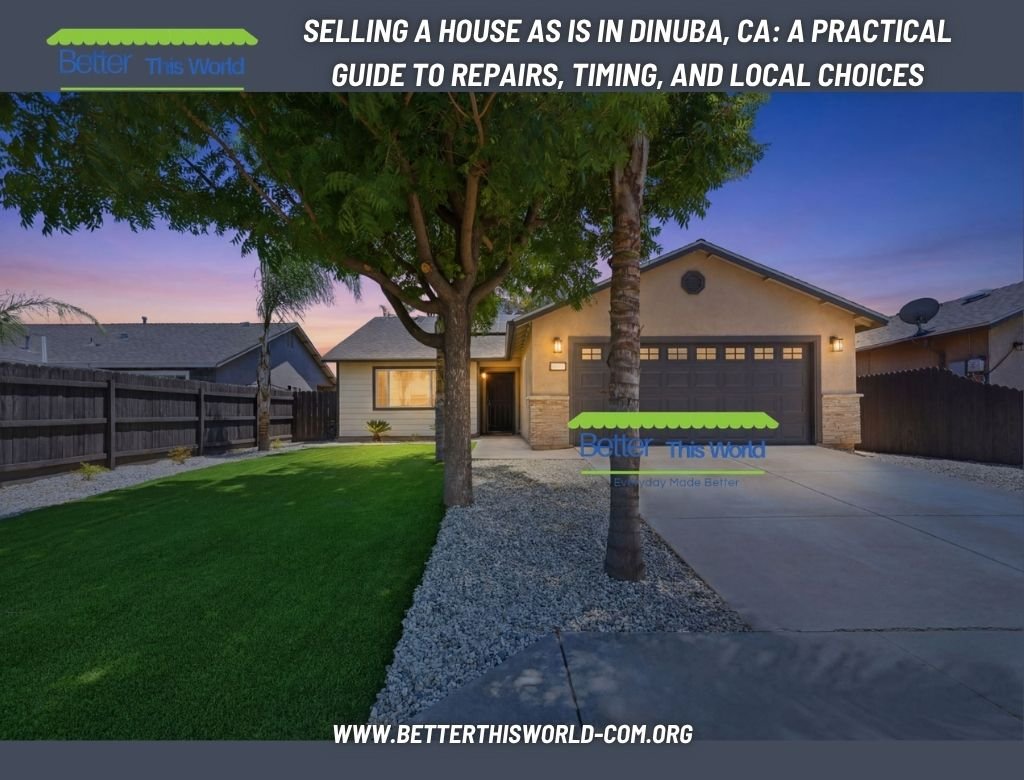 Selling a House As Is in Dinuba, CA A Practical Guide to Repairs, Timing, and Local Choices